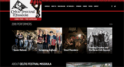 Desktop Screenshot of celticfestivalmissoula.com